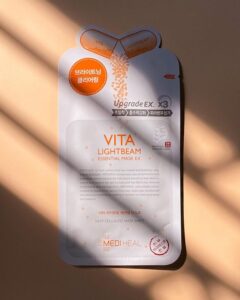 mặt na trắng da Mediheal Vita Lightbeam Essential Mask EX